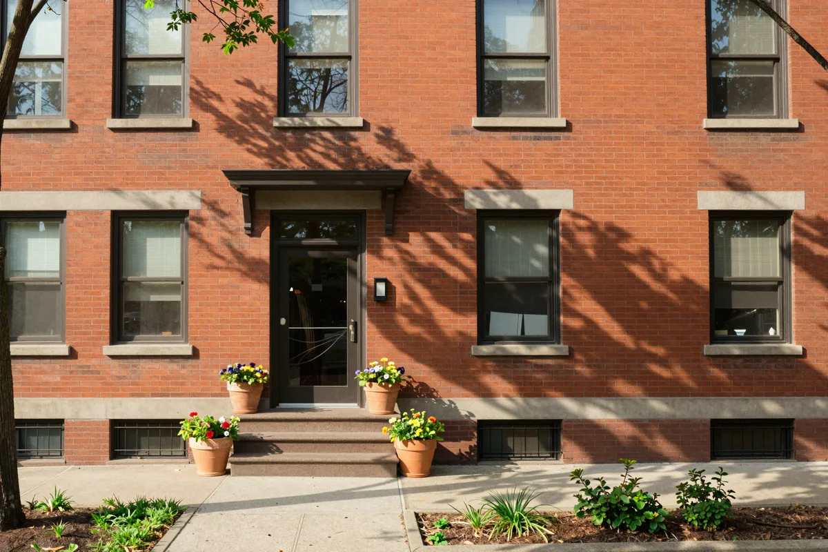 Small buildings: six doors, six leases